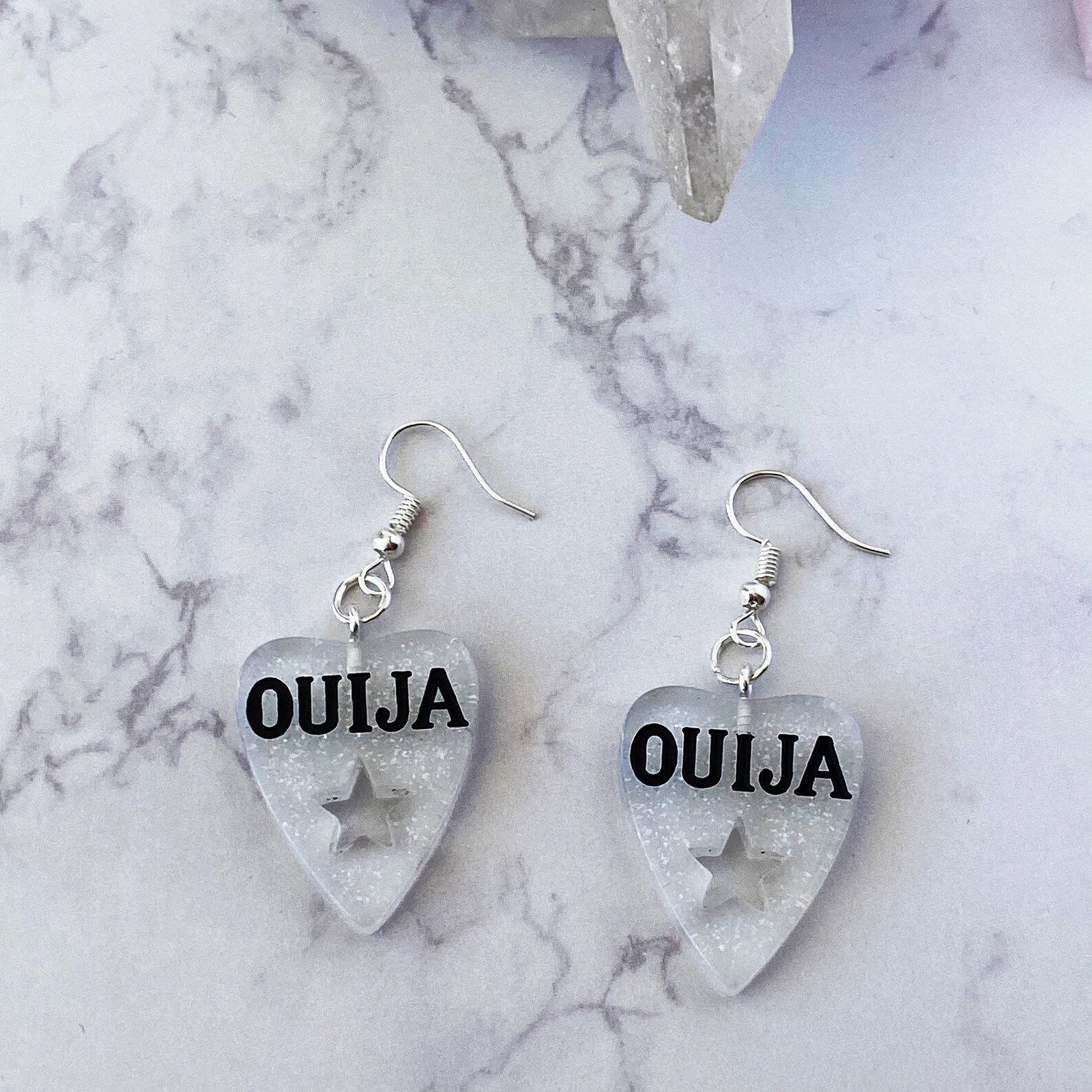 Egirl Jewelry Eboy Earrings Ouija Planchette Earrings Ouija Etsy