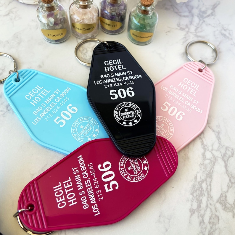 Richard Ramirez Hotel Cecil Keyring Cecil Hotel True Etsy New Zealand