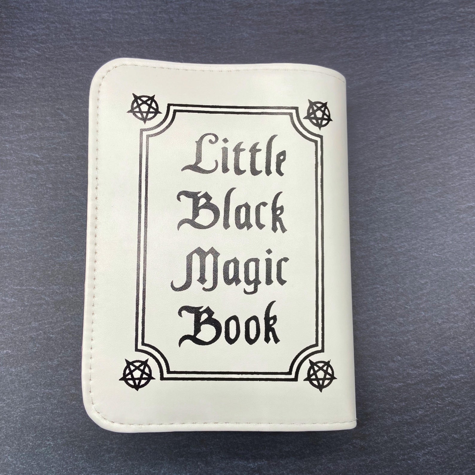 Book of Spells Bag Book Purse Little Black Book Purse Witch - Etsy