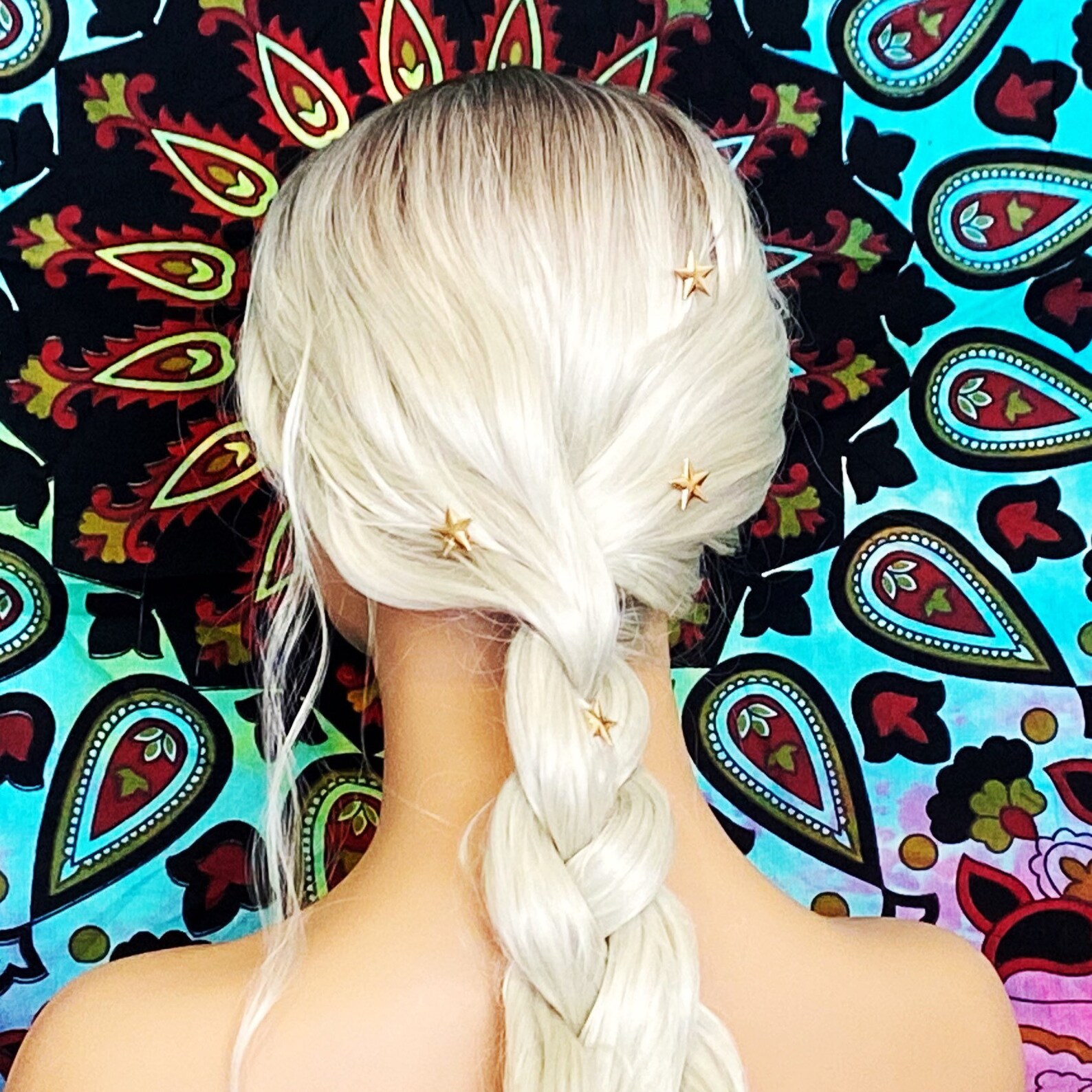 Spiral Hair Pin Celestial Hair Accessories Star Hair Etsy