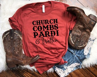 eric church concert t shirts