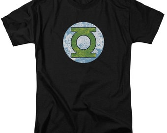 Green Lantern DC Comics Red Glow Little Boys T-Shirt Tee