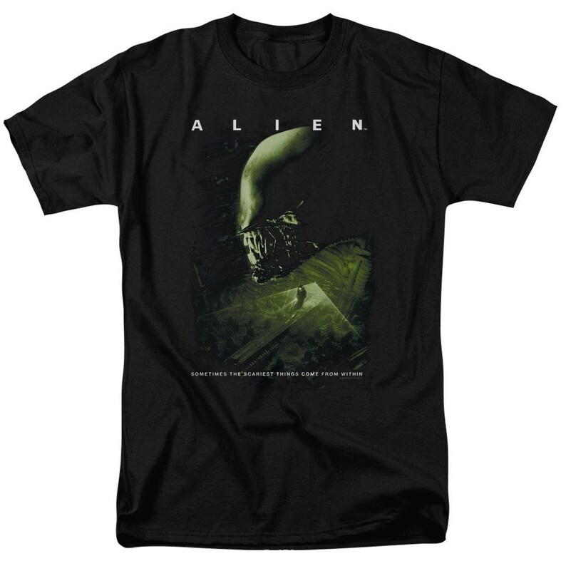 Alien™ Movie Shirt Officially Licensed Lurk Xenomorph Etsy