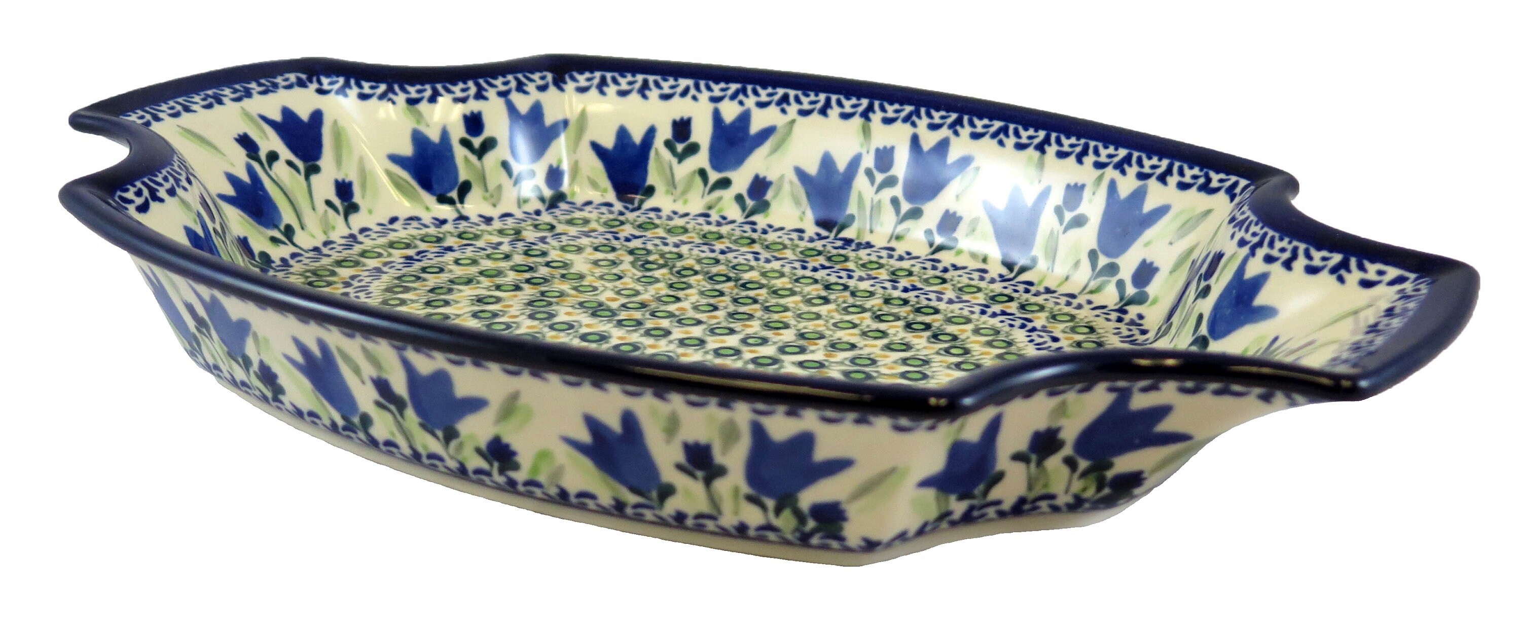 Unique Serving Tray Dish 13 x 9 x 1.75 Etsy