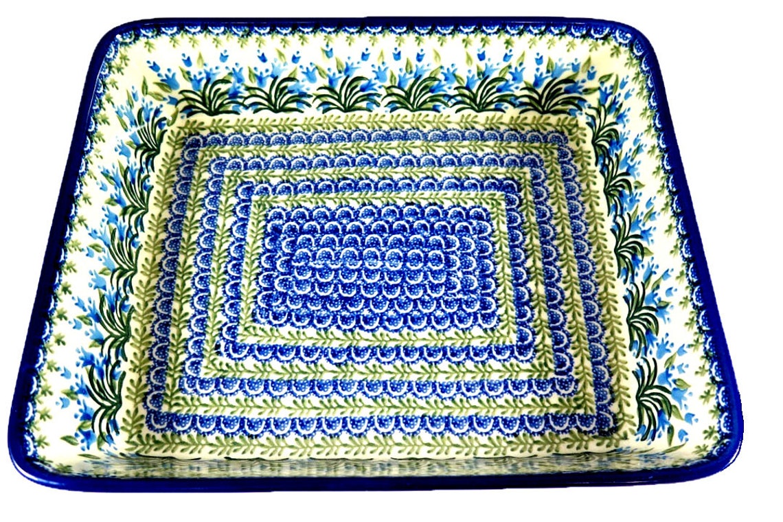 Deep Dish Lasagna Pan 12 X 10 X 3 Polish Etsy