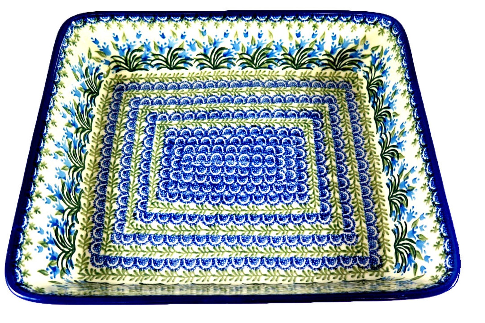 Deep Dish Lasagna Pan 12 X 10 X 3 Polish Etsy