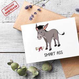 Cartão de formatura engraçado, Cartão espertinho, Cartão de formatura engraçado, Formatura do ensino médio, Formatura da faculdade, Turma de 2023, Cartão de parabéns
