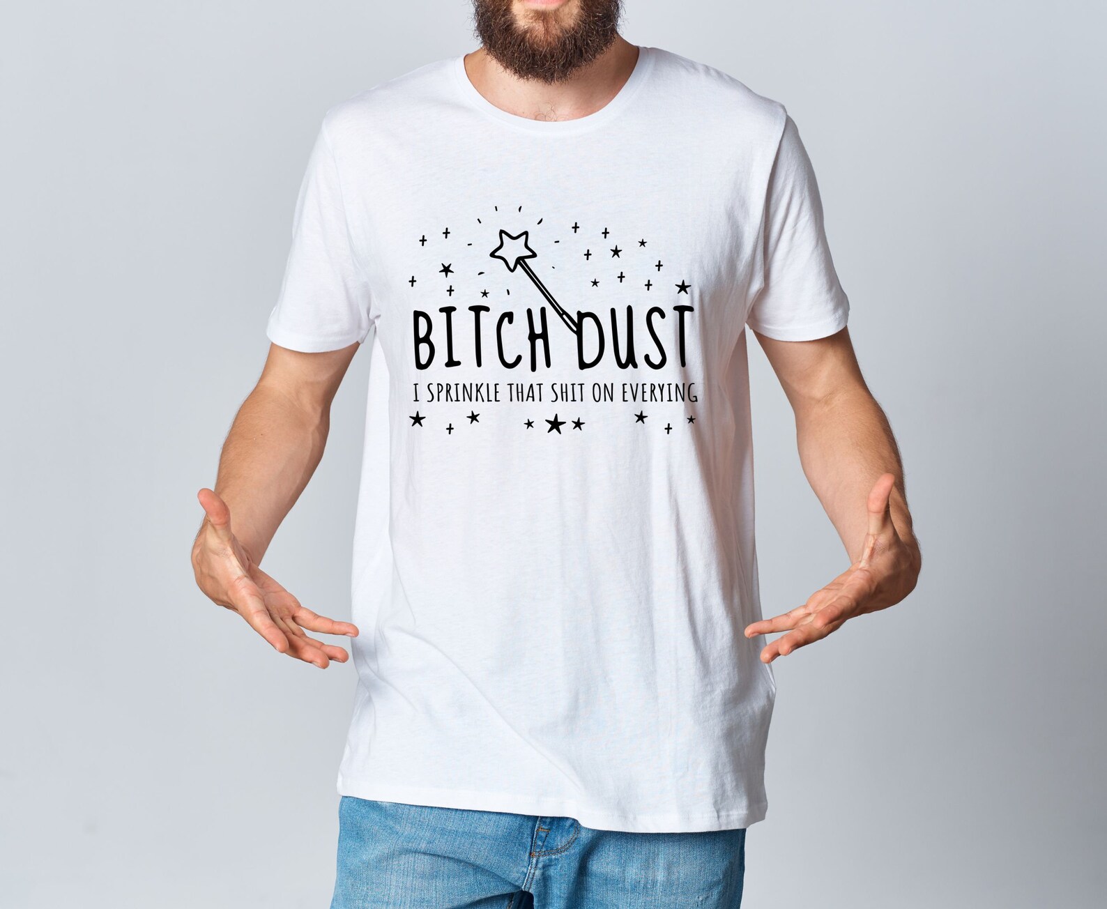 Bitch Dust SVG Sprinkle That PNG on Everything Svg Badass - Etsy