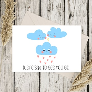 Afdrukbare afscheidskaart, afscheidskaart, veel succes met je nieuwe avontuur, afdrukbare kaart, Instant Download 5 x 7 8 x 10