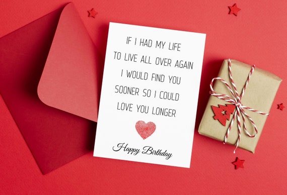 Biglietto Compleanno Romantico 'Ti Troverei Prima' - Per Coppie E Amore - Foto 2