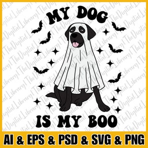 Сute Ghost Dogs SVG, Ghost Dogs Dachshund , Boo Svg, Halloween Svg , Ghost Dogs Designs for Cricut, Silhouette Svg,Halloween Svg Bundle