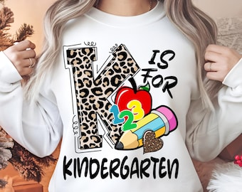 Kindergarten SVG, Back To School Design (Digital Download)