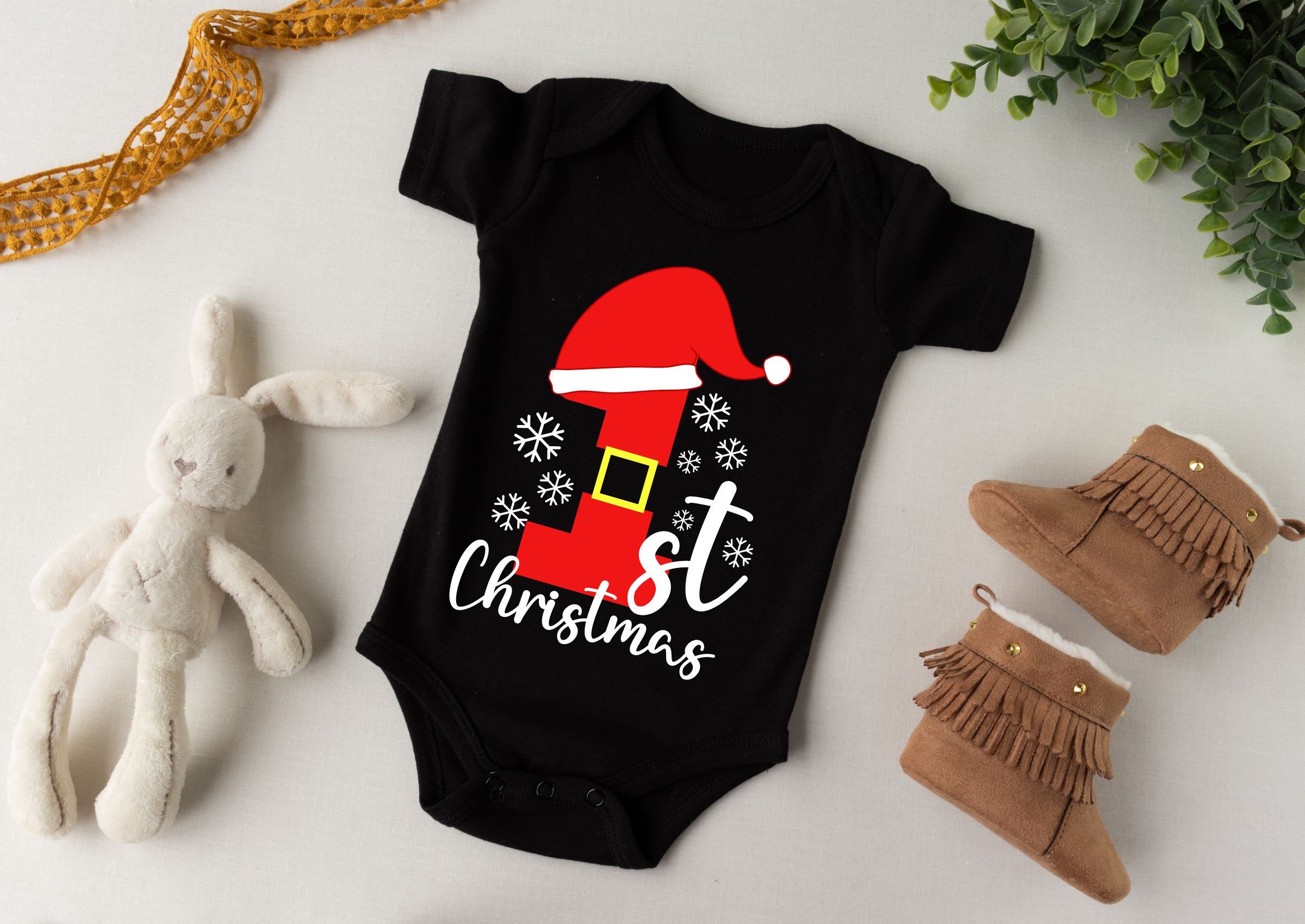 1st Christmas SVG PNG Baby First Christmas Santa Claus Hat - Etsy