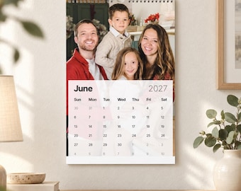 2027 Wall Calendar: Monthly Hanging Planner for Home or Office