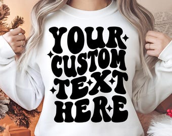 Custom Wavy Text Svg, Custom wavy letters png svg, custom wavy font svg, custom wavy stacked svg, custom wavy font, custom wavy retro svg