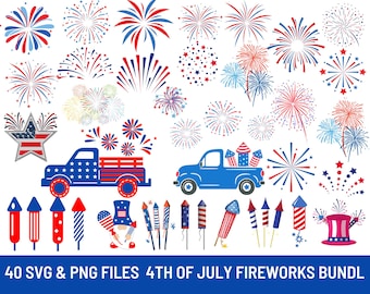 Fireworks png 4th of july firework 40 files digital download fireworks 2022 png svg elements fireworks clipart independence day svg files