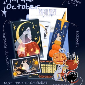 Paper Nest Mail Club - October