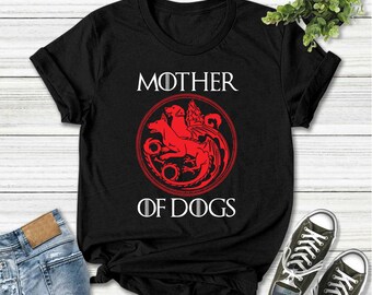 Mother De Chiens T-shirt animal Pet Puppy Love Mum Mummy Funny Hipster Cadeau 88