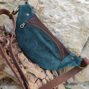 Marsupio in pelle semplice