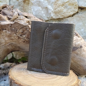 Portafoglio tascabile in pelle