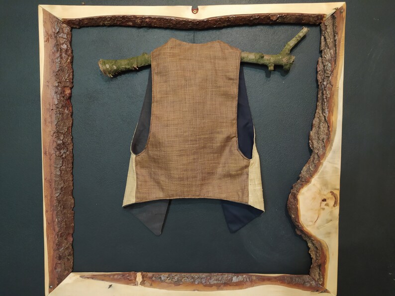 Women/'s cloth vest double face SIZE S