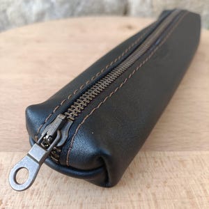 Astuccio porta penne in pelle