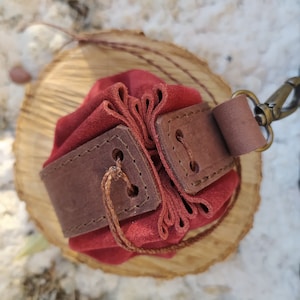 Portamonete tascabile in pelle