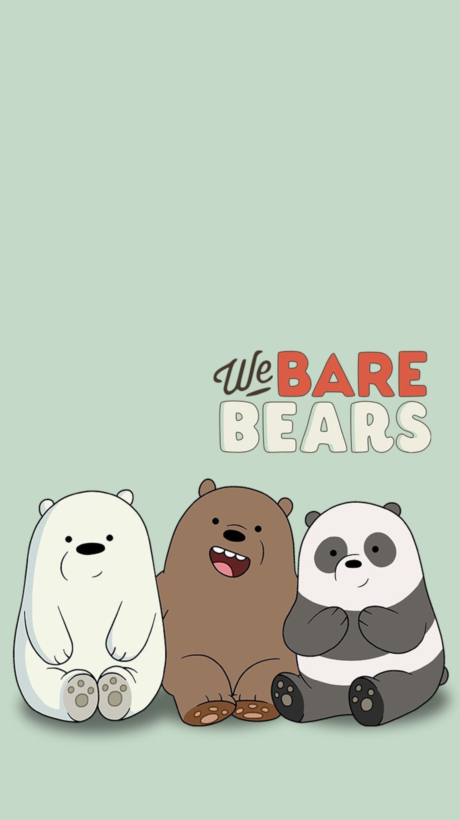 Cartoon wallpaper we bare bears poster | Etsy