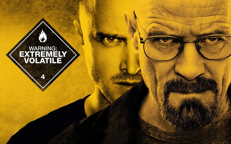 Breaking Bad Yellow Giant Poster 17*24 inch