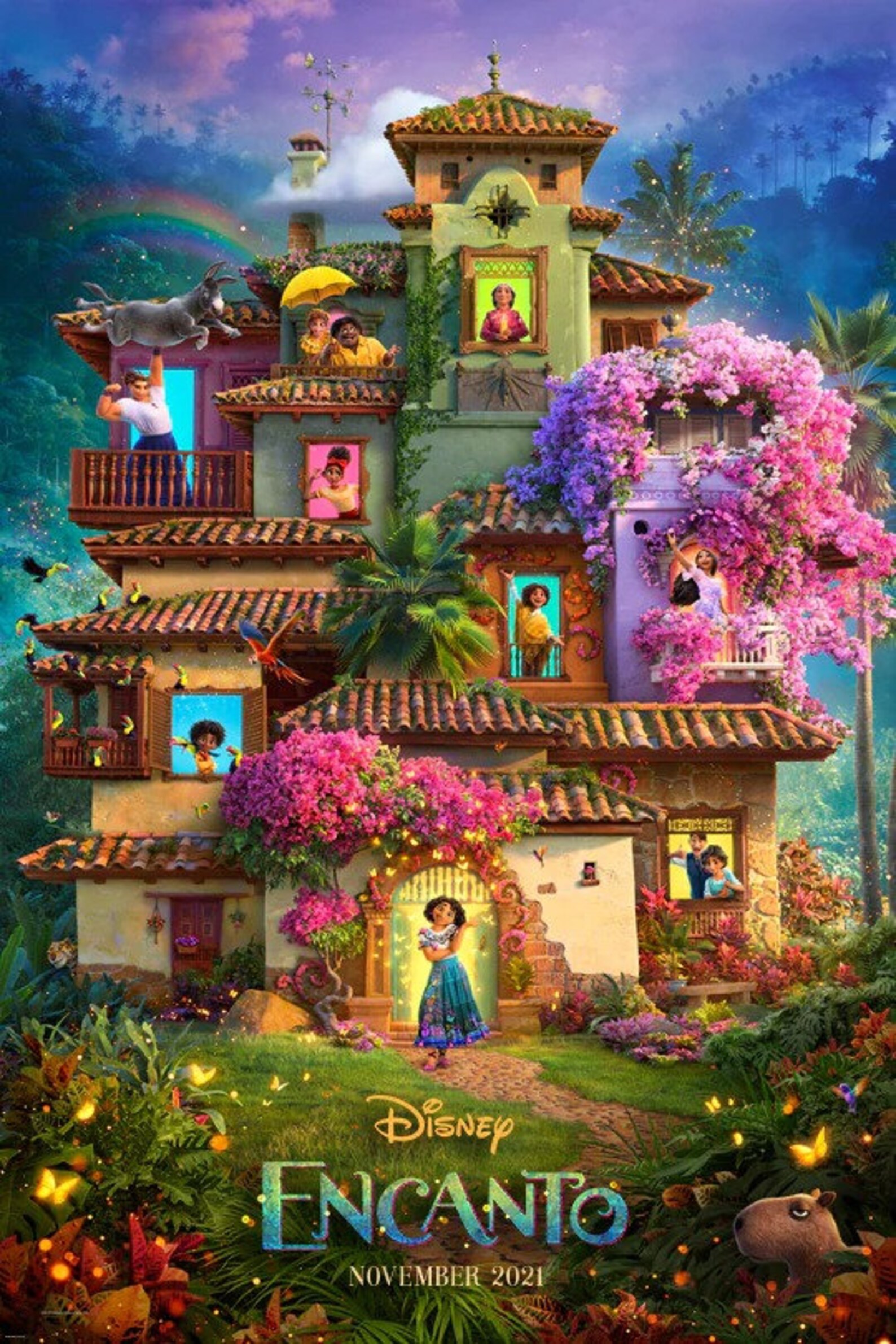 Encanto Movie 2021 Animated Musical Poster | Etsy