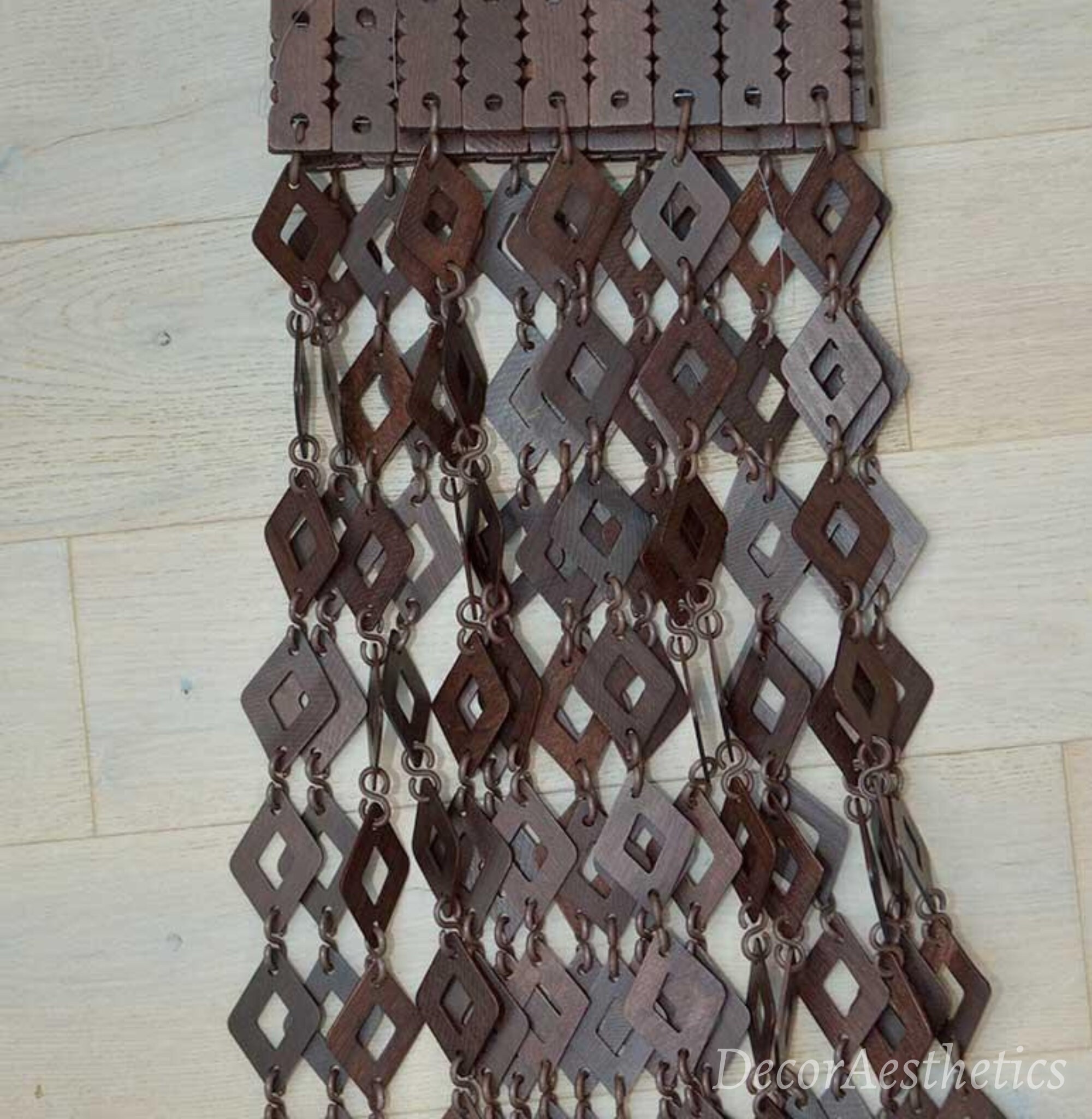 Cortina de cuentas Doorway Madera Cortinas de puertas de | Etsy