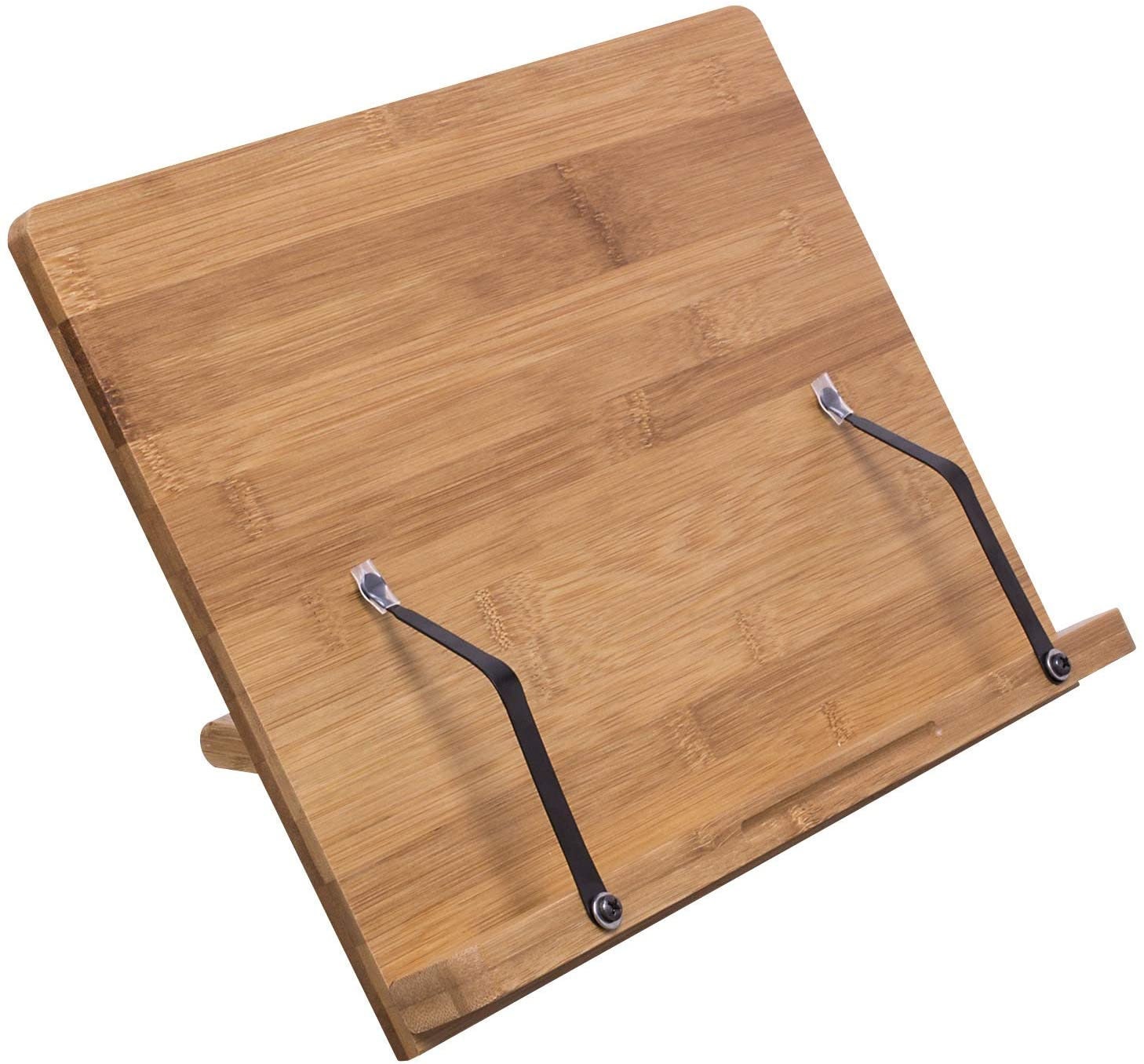 SALE Beautifully Carved Bamboo Recipe Book Tablet Stand Etsy UK