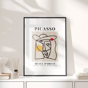 Picasso print, Gallery museum Poster, UNFRAMED