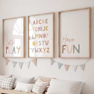 Etsy playroom prints sale