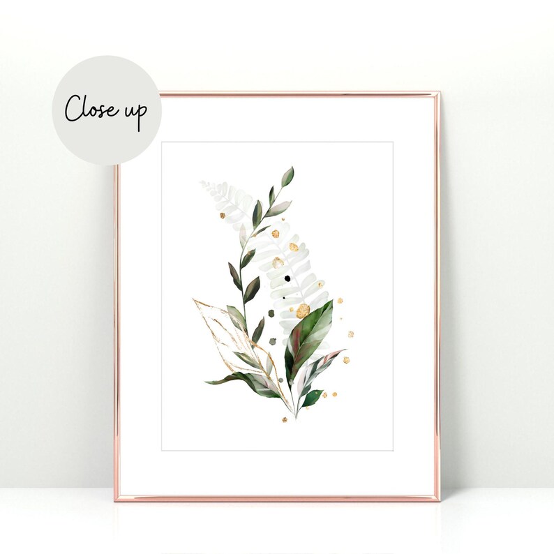 Botanische muurkunst set van 3 | Monsterabladafdrukken, tropisch galerijdecor (ingelijst) afbeelding 10