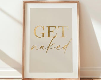Funny Bathroom Print, Bathroom Quote Poster, Modern Aesthetic Bathroom, Guest Bathroom Art, Powder Room Decor Unframed