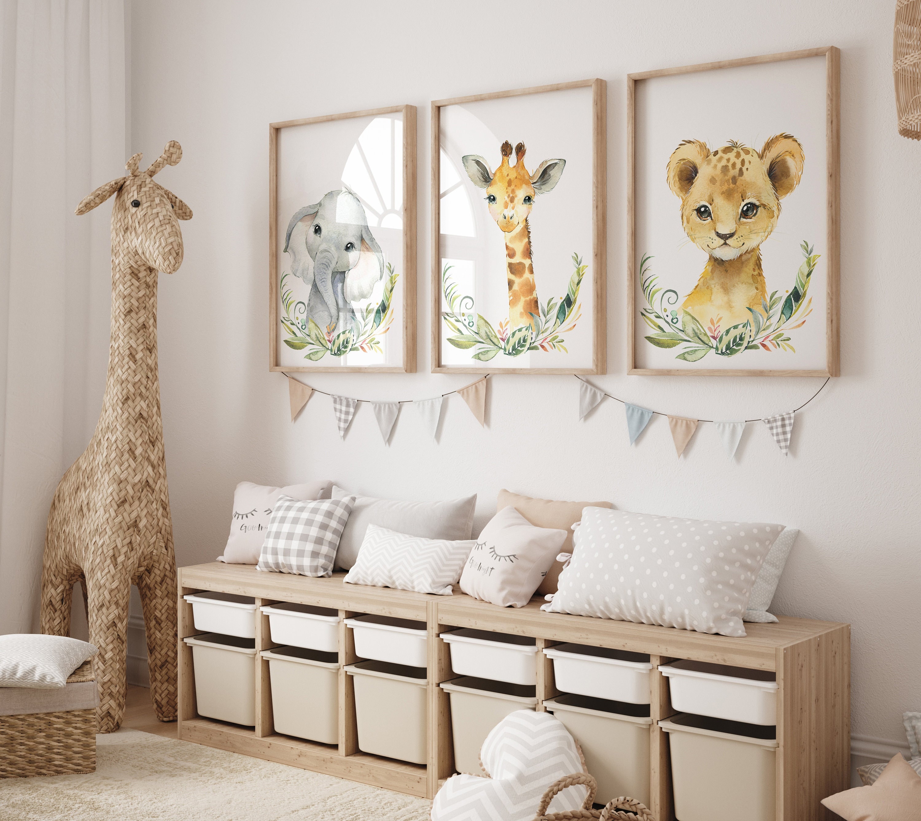 Nursery Decor Package Safari Theme campestre.al.gov.br