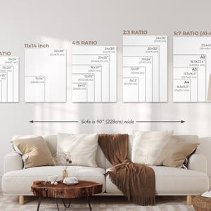 Botanical Line Art Prints: Grey Home Decor, Set of 3 (UNFRAMED) image 13