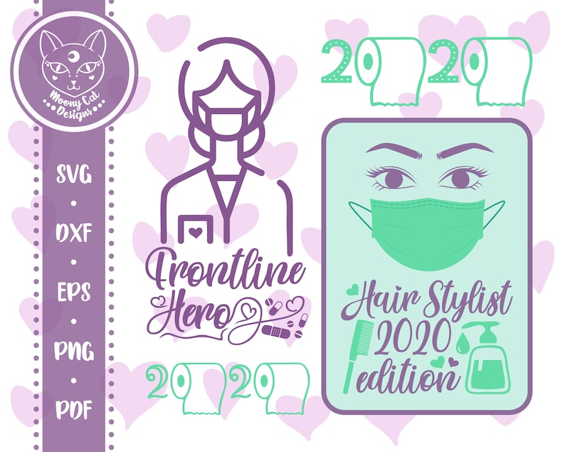 Download Quarantine Bundle 46 SVG Cut Files Social Distance Svg | Etsy