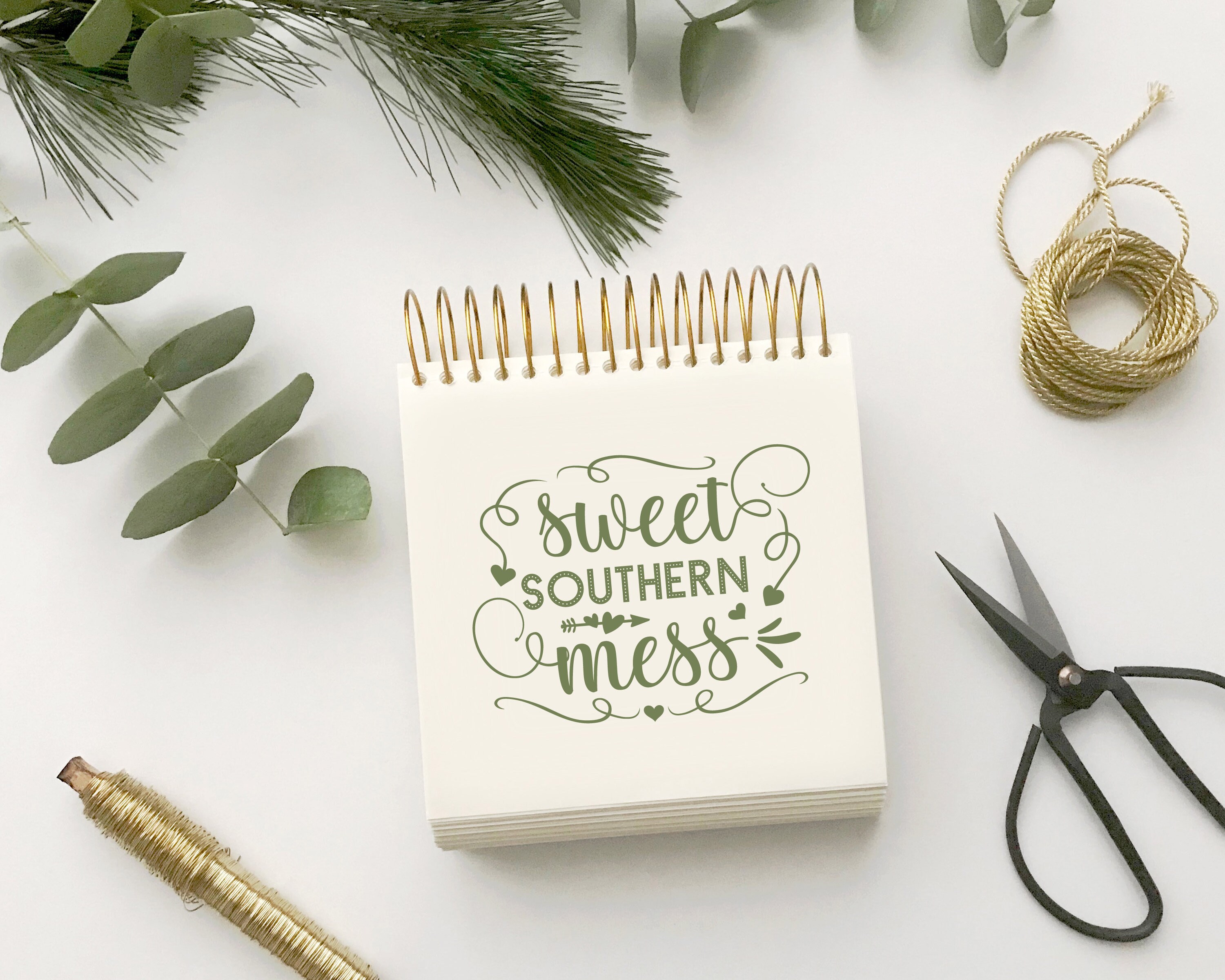Download Sweet Southern Mess SVG Cut File Cute Southern Girl | Etsy
