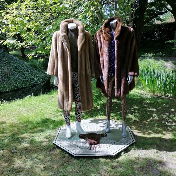 Fake Fur Coat Chestnut