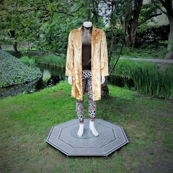 Gold Velvet Jacket