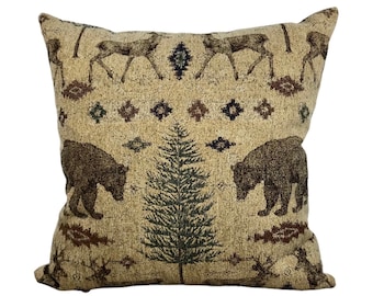 DESIGNER PILLOW COVERS ~ Grizzly