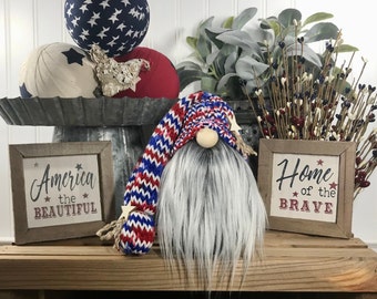 INDEPENDENCE DAY GNOME ~ Glory