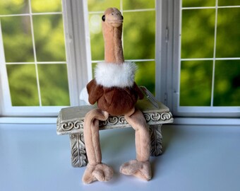 TY BEANIE BABIES, Ty 1997 Stretch Ostrich Beanie Baby