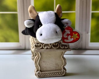 TY BEANIE BABIES, Ty 1993 Daisy Cow Beanie Baby