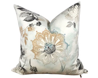 DESIGNER PILLOW COVERS ~ Aqua