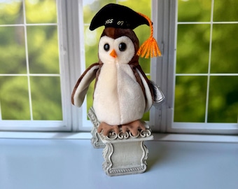TY BEANIE BABIES, Ty 1998 Wise Owl Beanie Baby