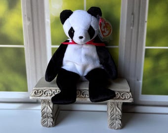 TY BEANIE BABIES, Ty 1998 Fortune Bear Beanie Baby