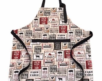 ADULT FARMHOUSE APRONS